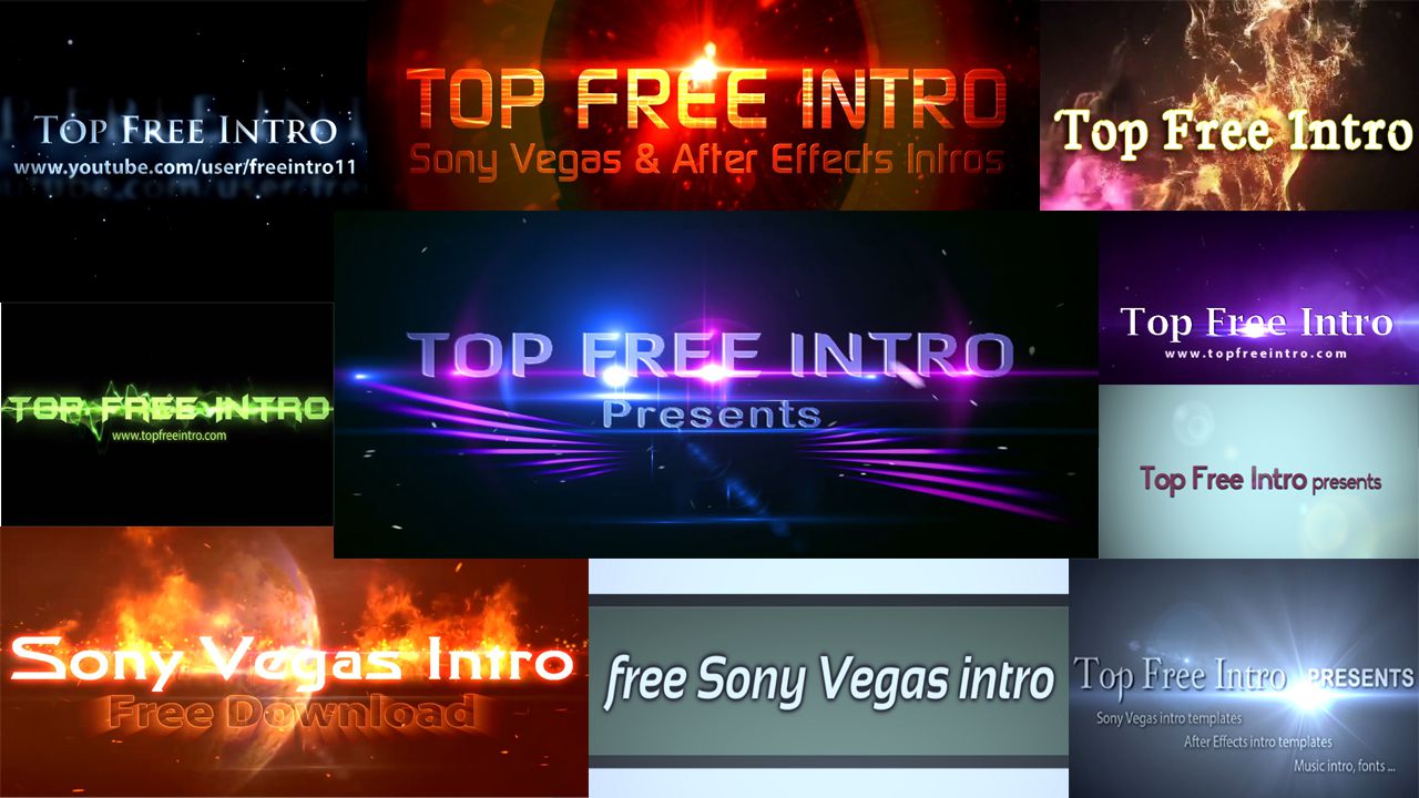 free vegas pro intro templates